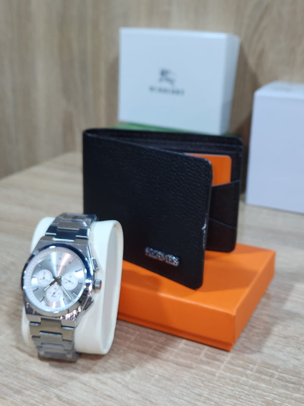 PACK HOMME (MONTRE + PORTE FEUILLE)