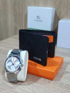 PACK HOMME (MONTRE + PORTE FEUILLE)